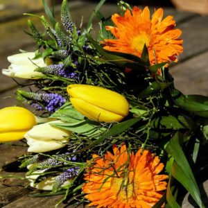 spring flowers, bouquet, flowers