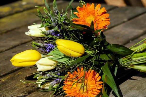 spring flowers, bouquet, flowers